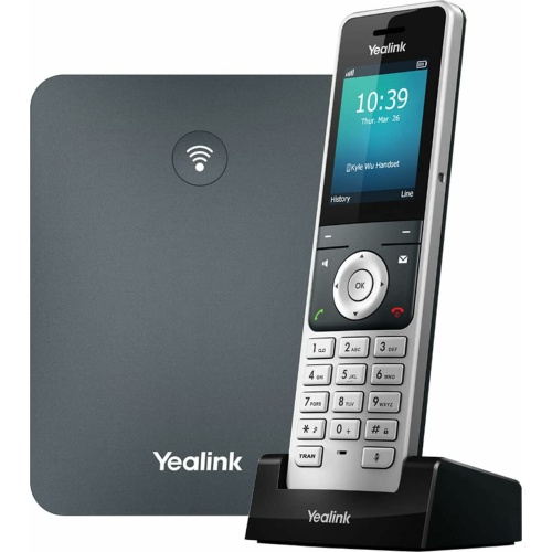 Yealink W56H Téléphone DECT sans Fil Noir : : High-Tech